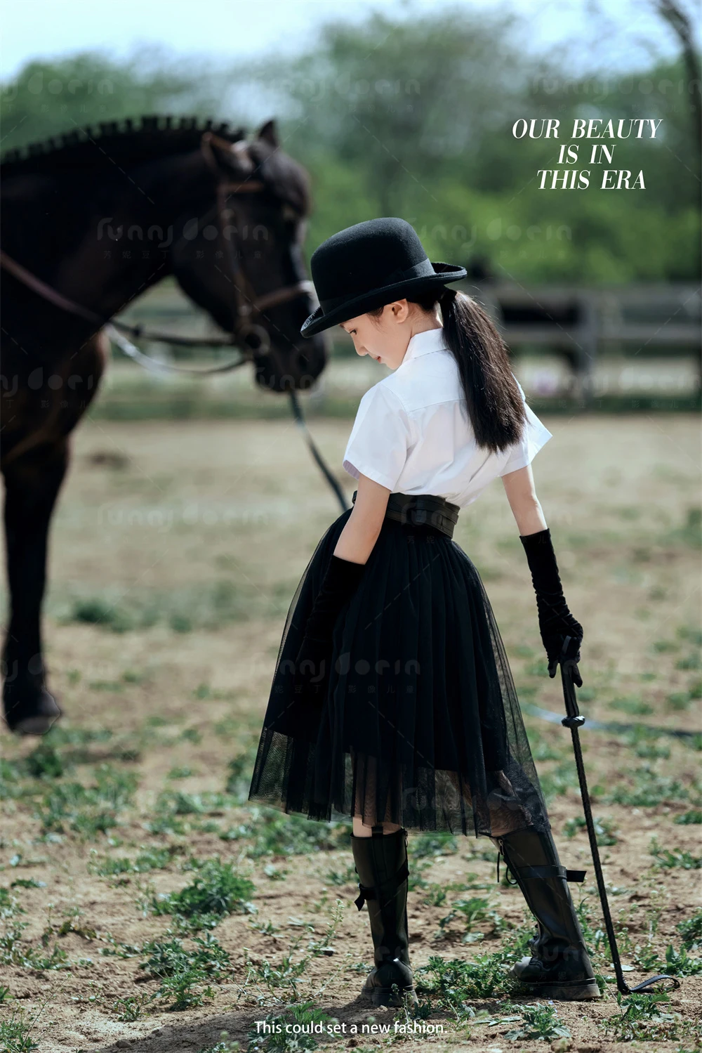 芳妮豆丁儿童摄影 完美骑士