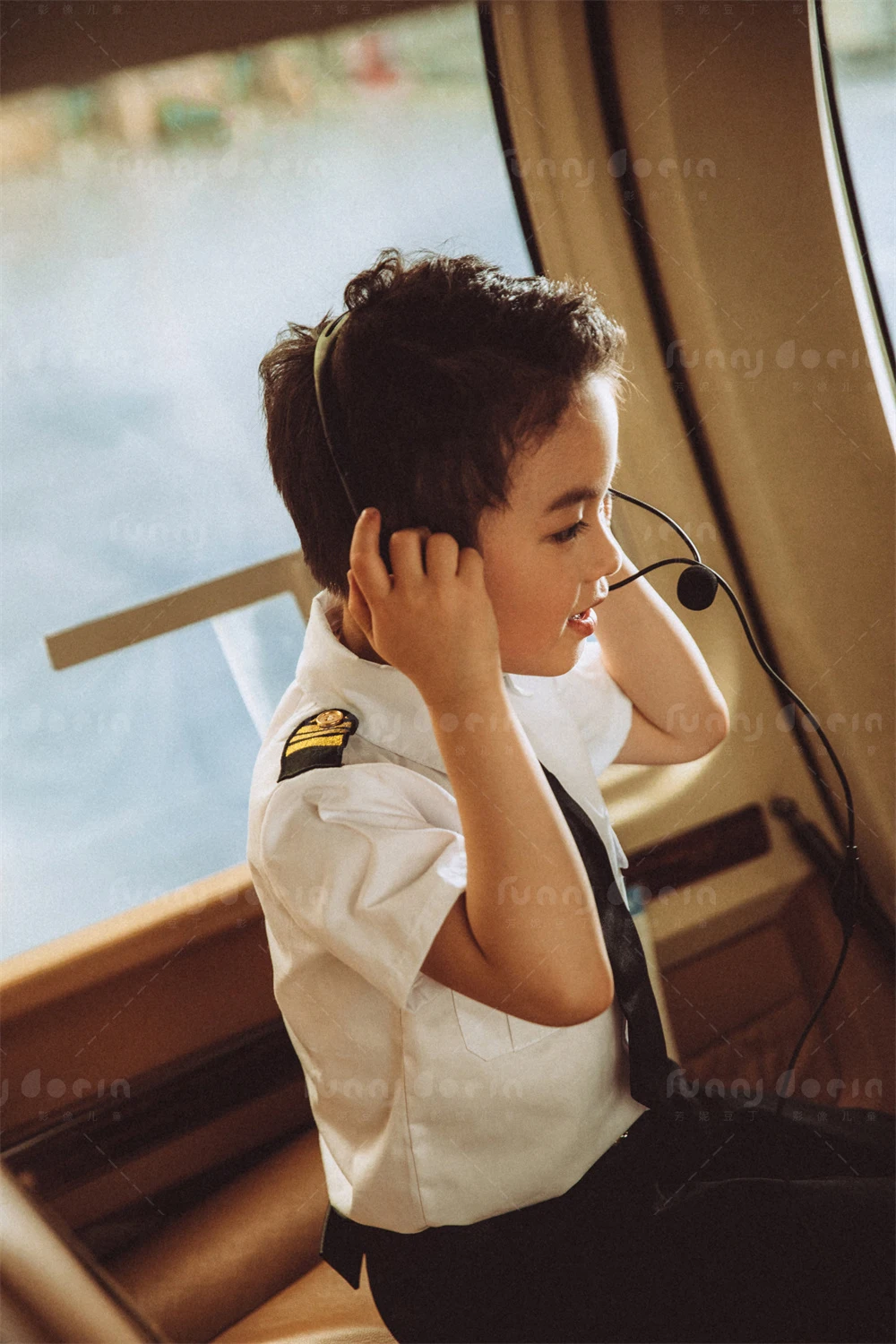 芳妮豆丁儿童摄影 机场