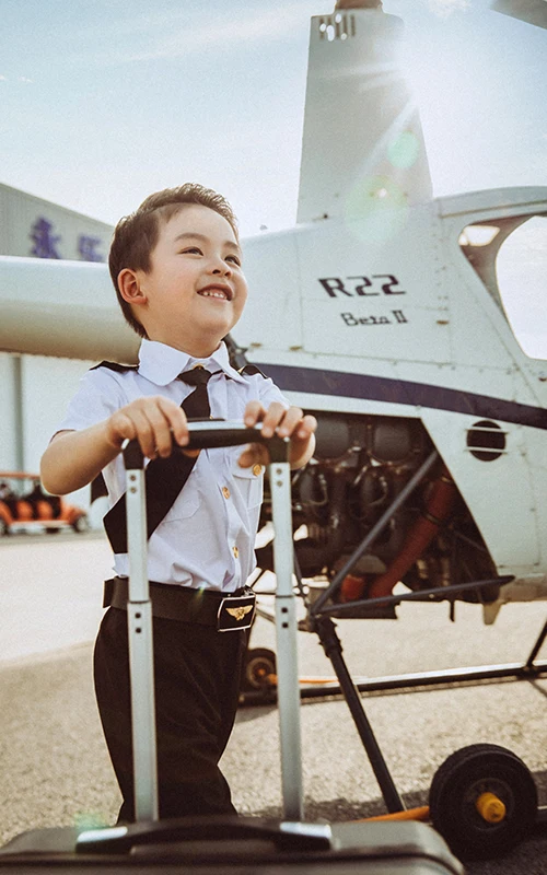 芳妮豆丁儿童摄影 机场