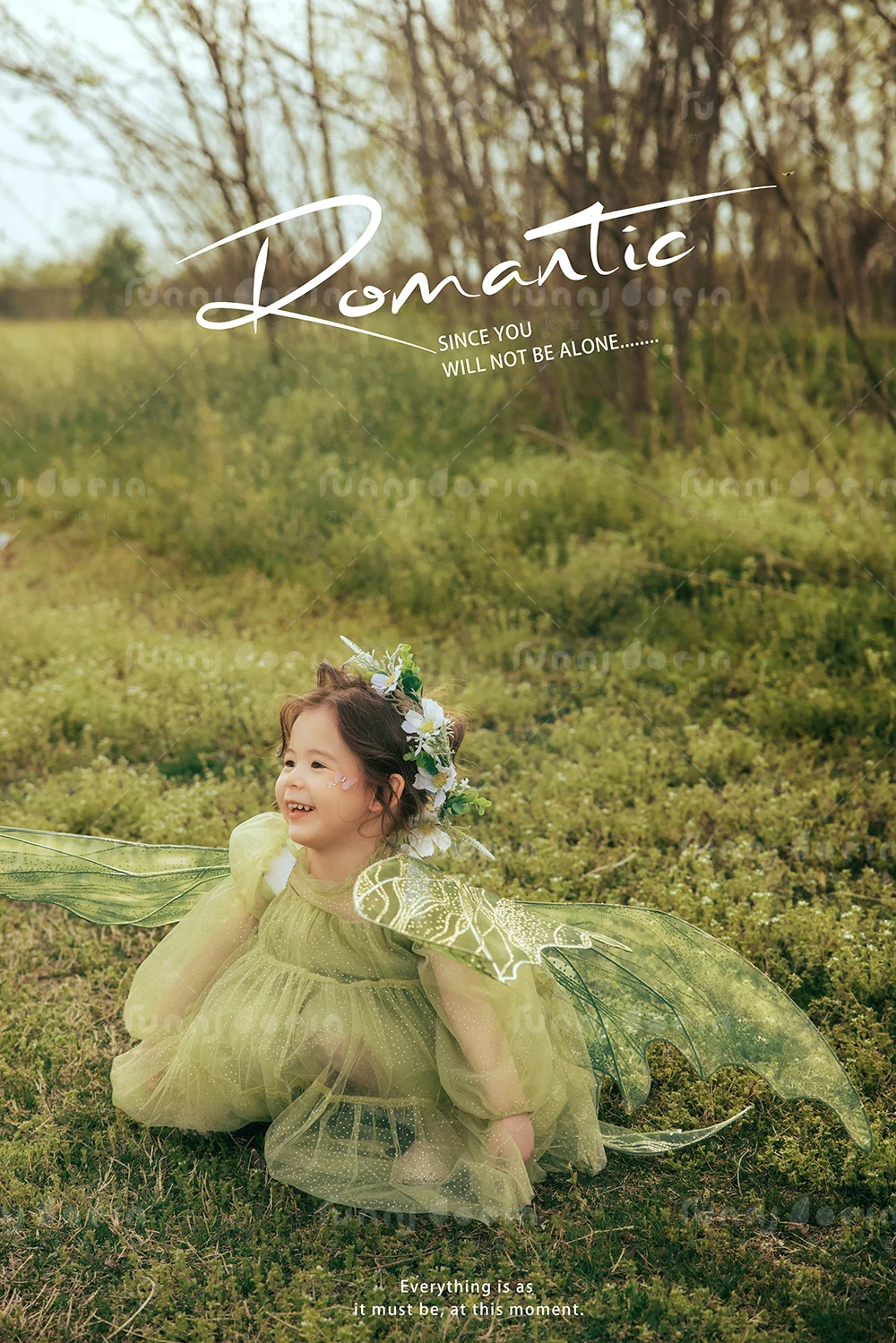 芳妮豆丁儿童摄影 原野精灵