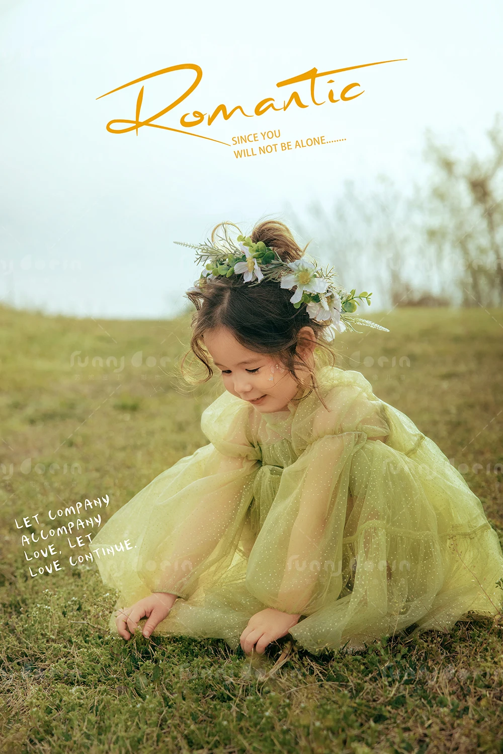 芳妮豆丁儿童摄影 原野精灵