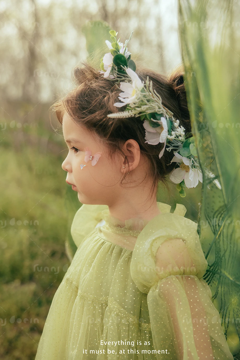 芳妮豆丁儿童摄影 原野精灵