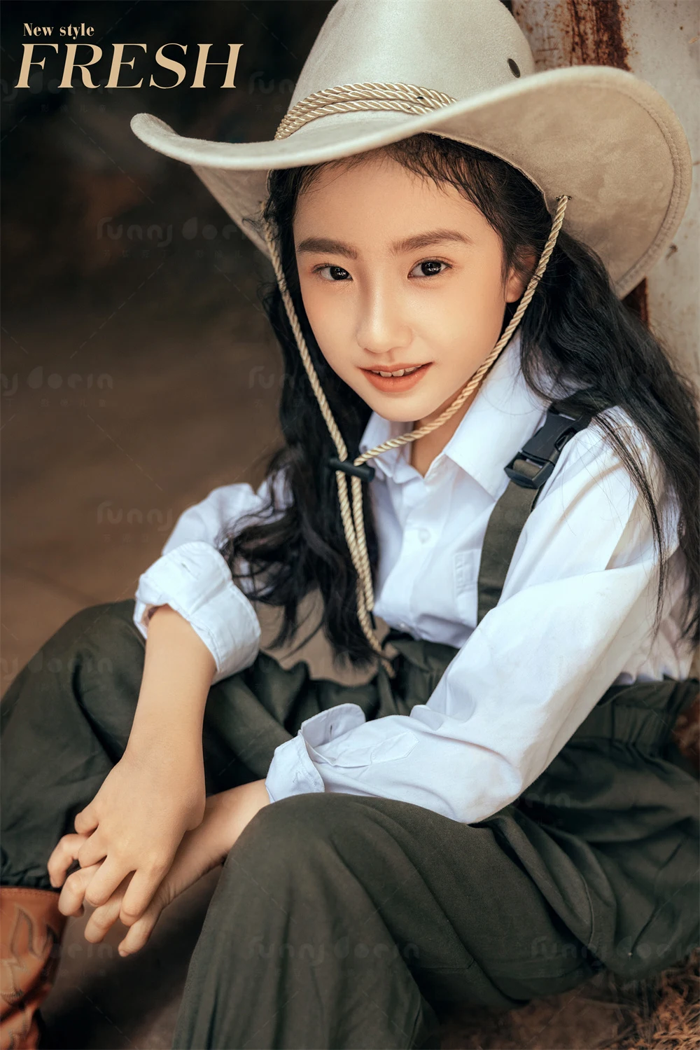 芳妮豆丁儿童摄影 西部牛仔