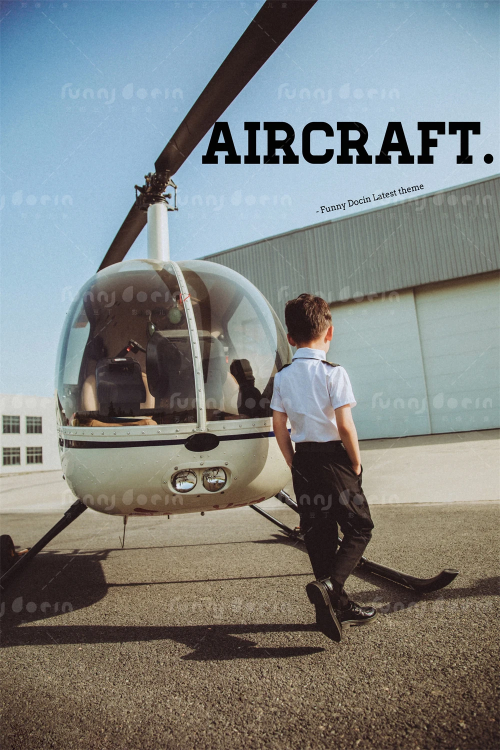 芳妮豆丁儿童摄影 机场