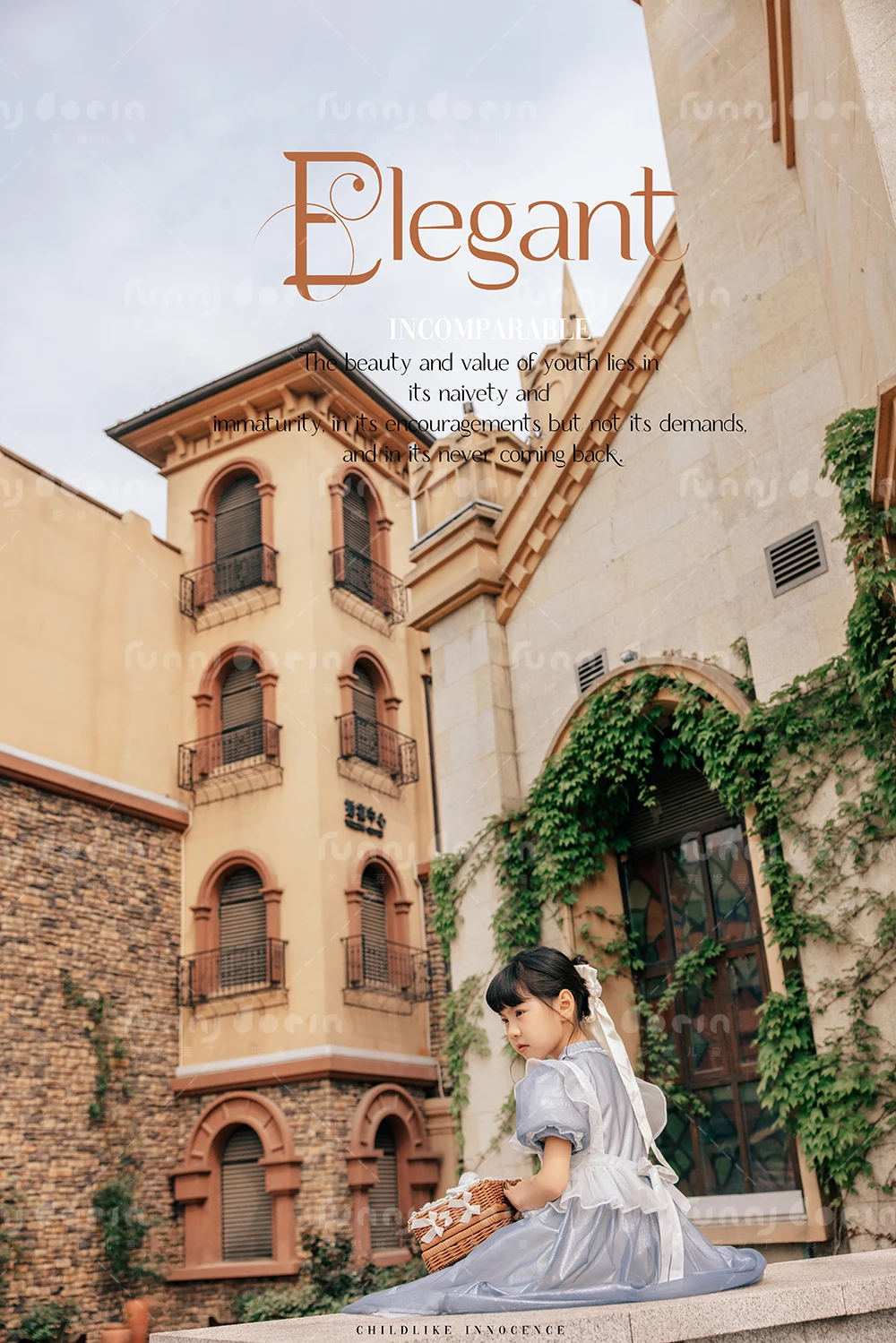 芳妮豆丁儿童摄影 卢森城堡