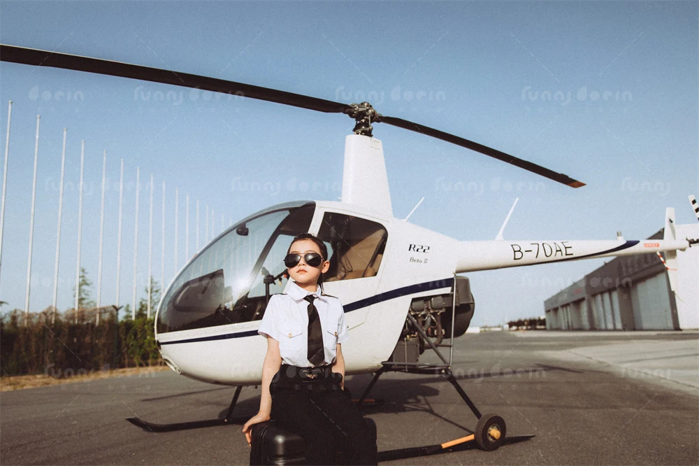 芳妮豆丁儿童摄影 机场