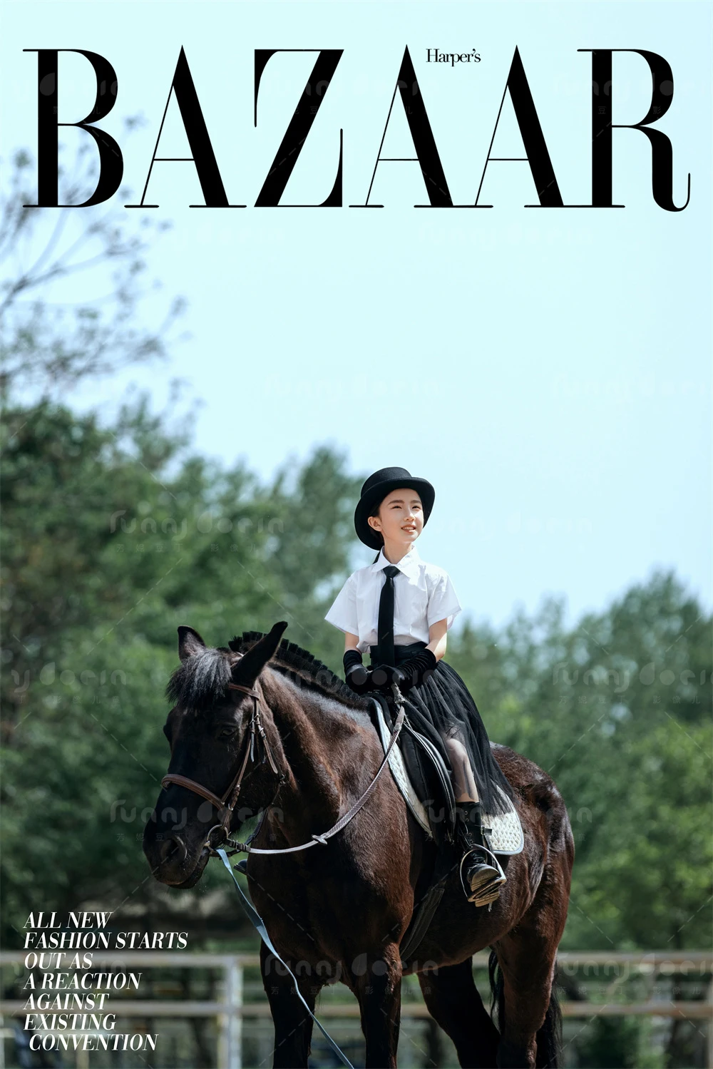 芳妮豆丁儿童摄影 完美骑士