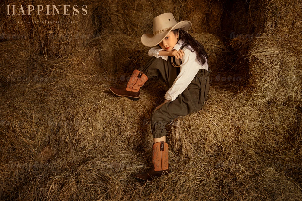 芳妮豆丁儿童摄影 西部牛仔