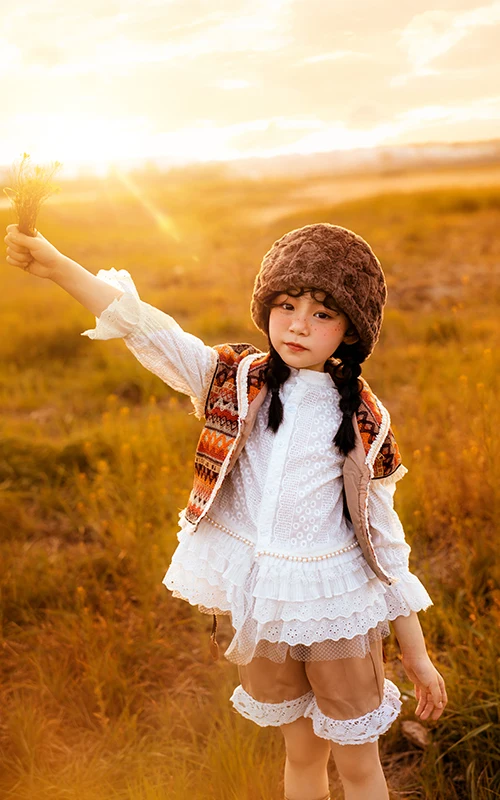 芳妮豆丁儿童摄影 夏日漫步