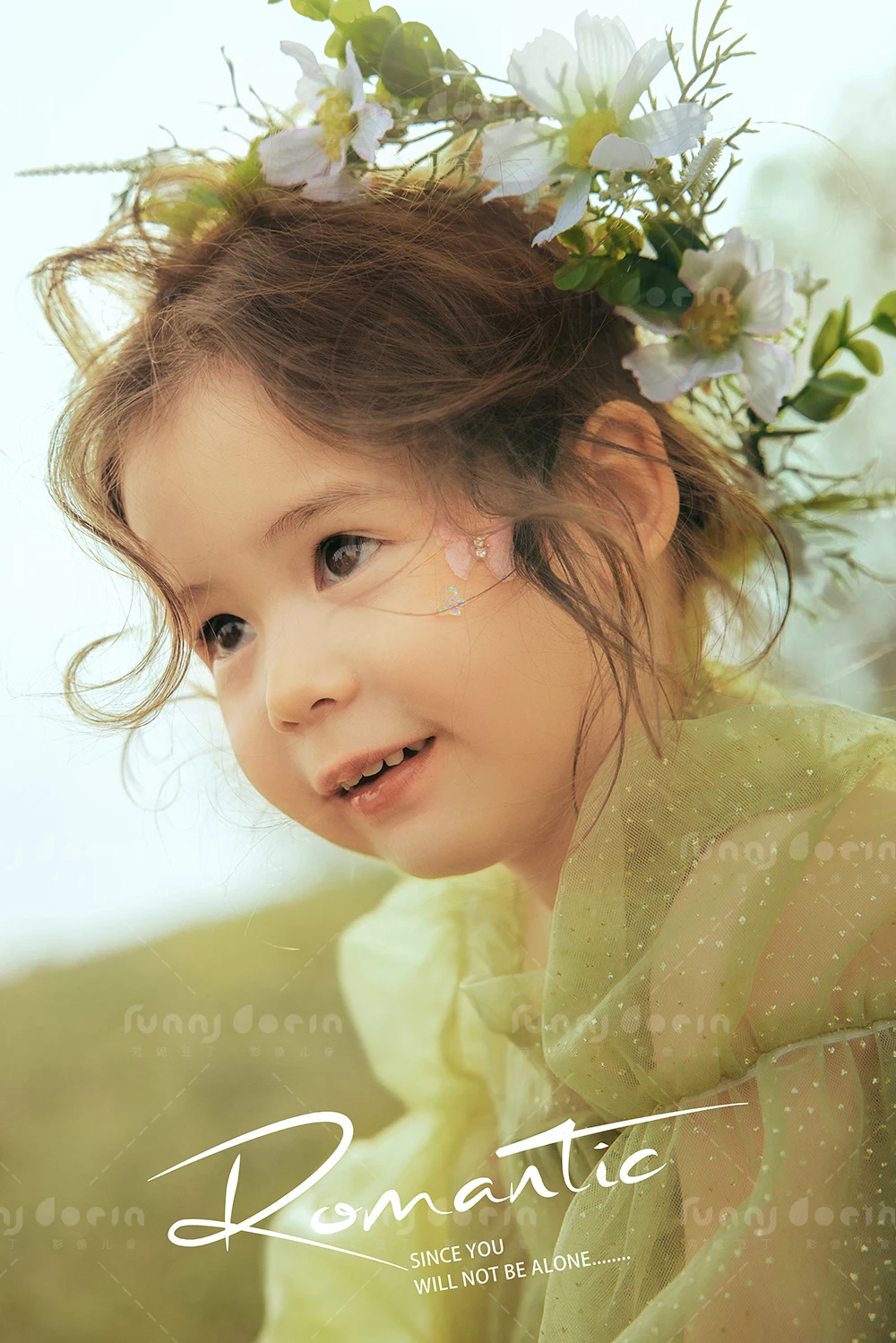 芳妮豆丁儿童摄影 原野精灵