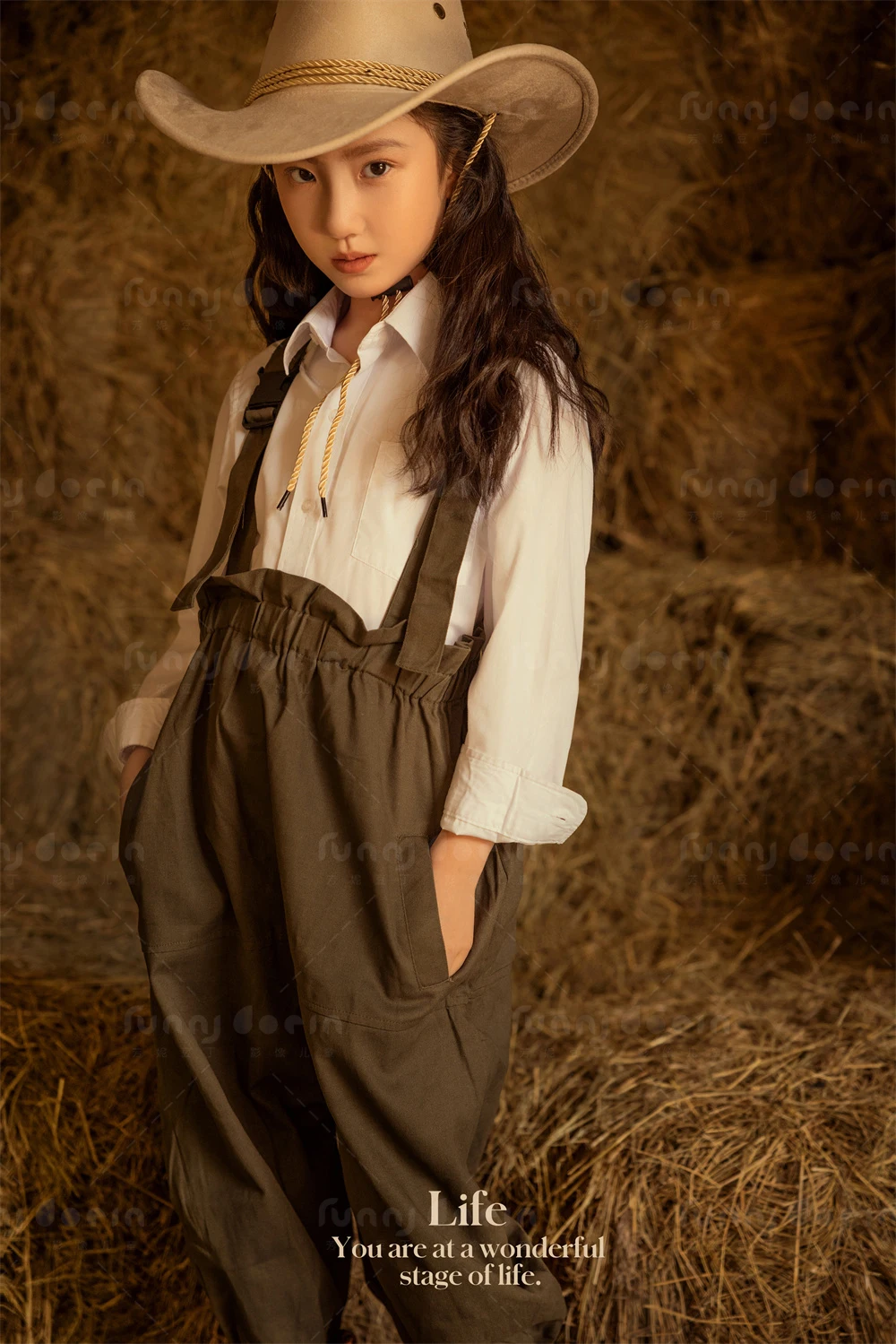 芳妮豆丁儿童摄影 西部牛仔