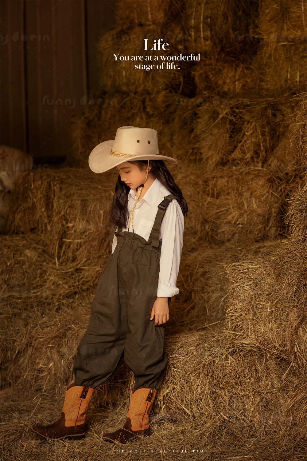 芳妮豆丁儿童摄影 西部牛仔