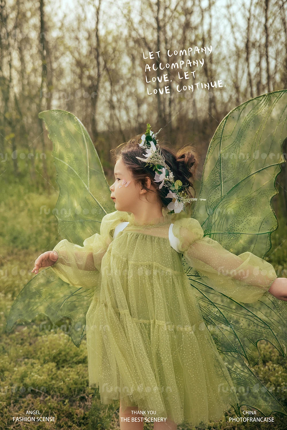 芳妮豆丁儿童摄影 原野精灵