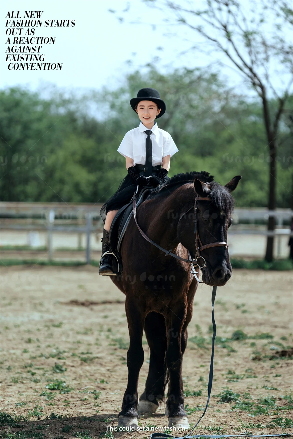芳妮豆丁儿童摄影 完美骑士