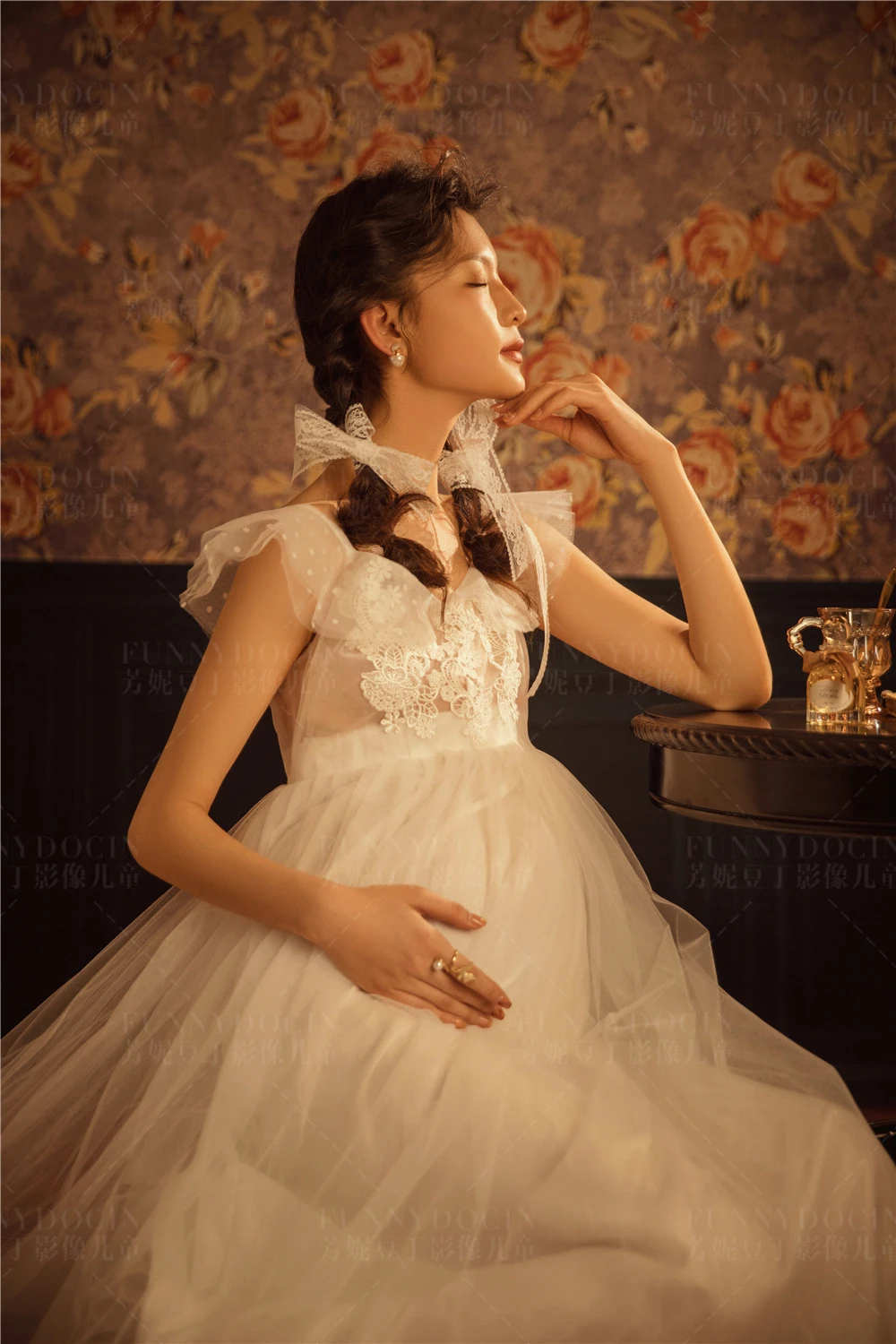 芳妮豆丁儿童摄影 日落晚意