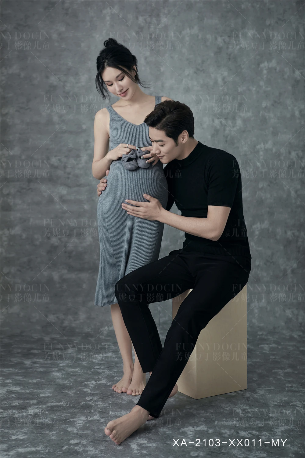 芳妮豆丁儿童摄影 一叶知秋