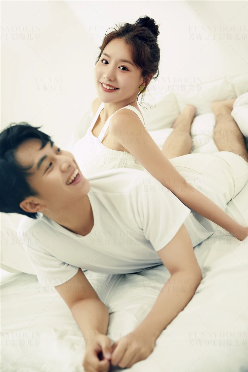 芳妮豆丁儿童摄影 伊人相依