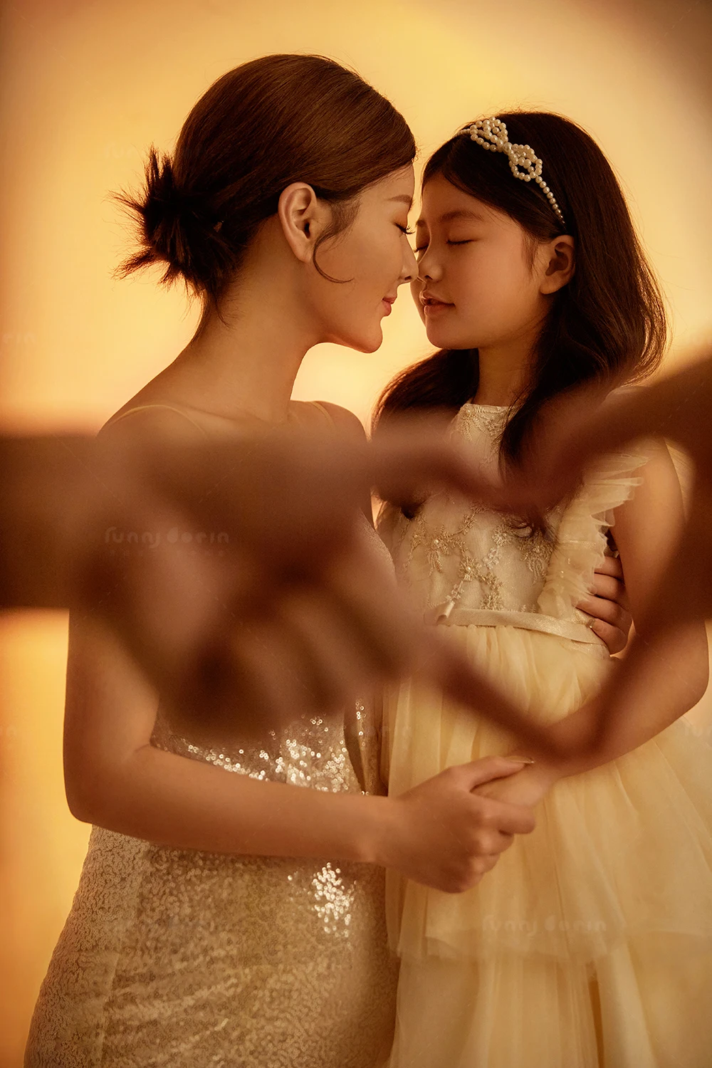 芳妮豆丁儿童摄影 落日暖晖