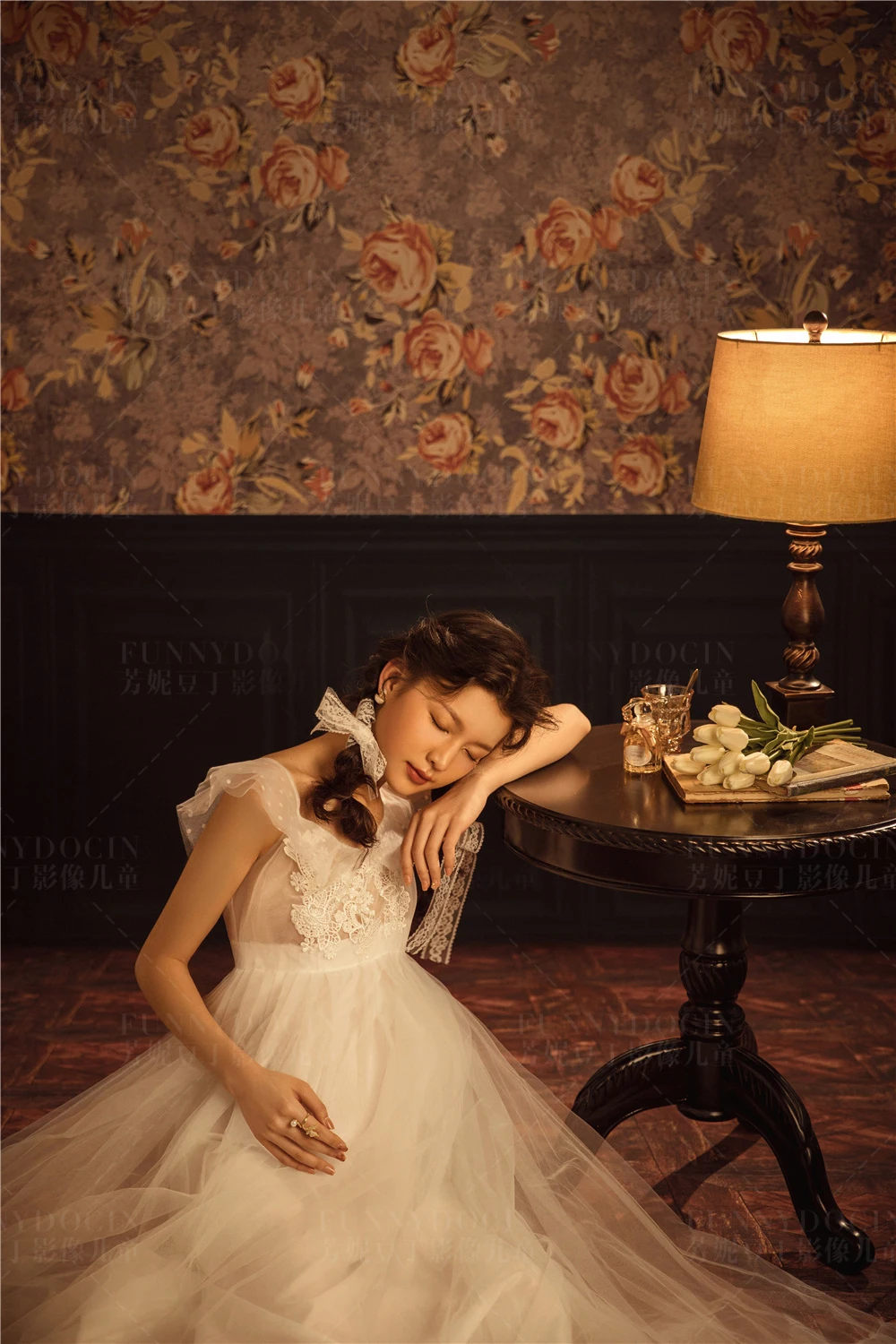 芳妮豆丁儿童摄影 日落晚意