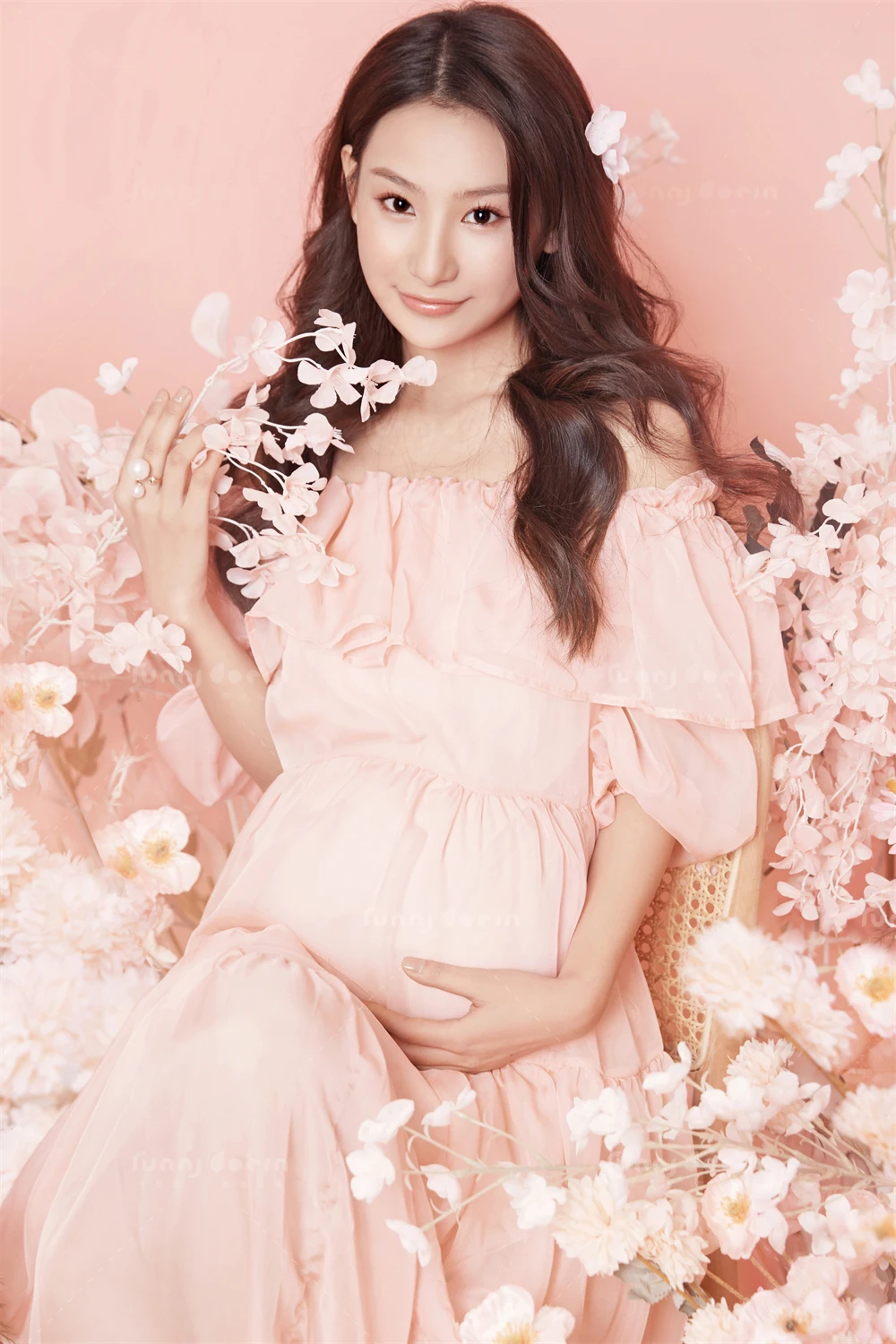 芳妮豆丁儿童摄影 樱花海岸