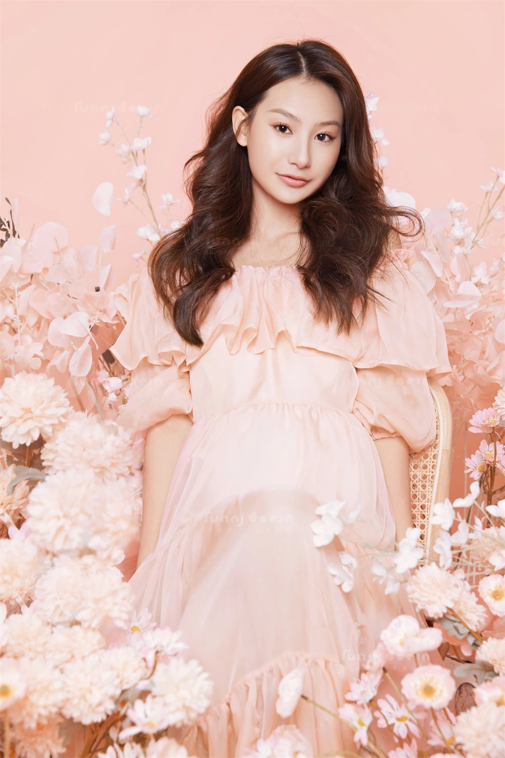 芳妮豆丁儿童摄影 樱花海岸