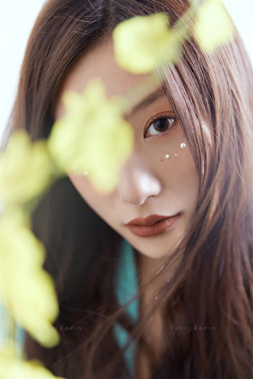 芳妮豆丁儿童摄影 霜结青蓝