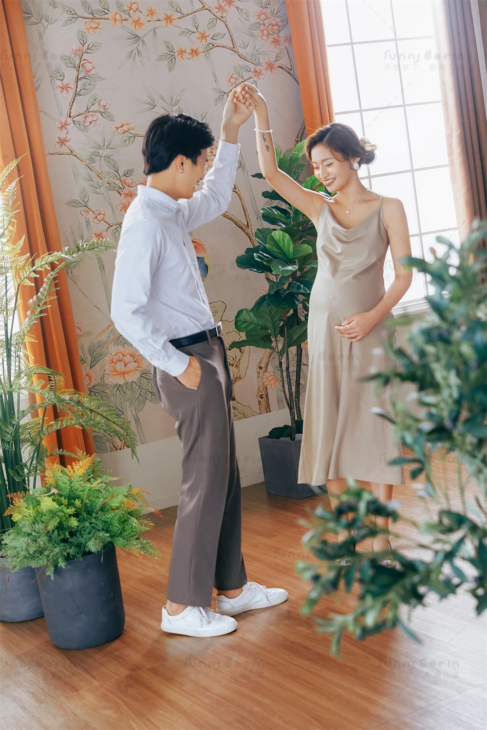 芳妮豆丁儿童摄影 草木之心