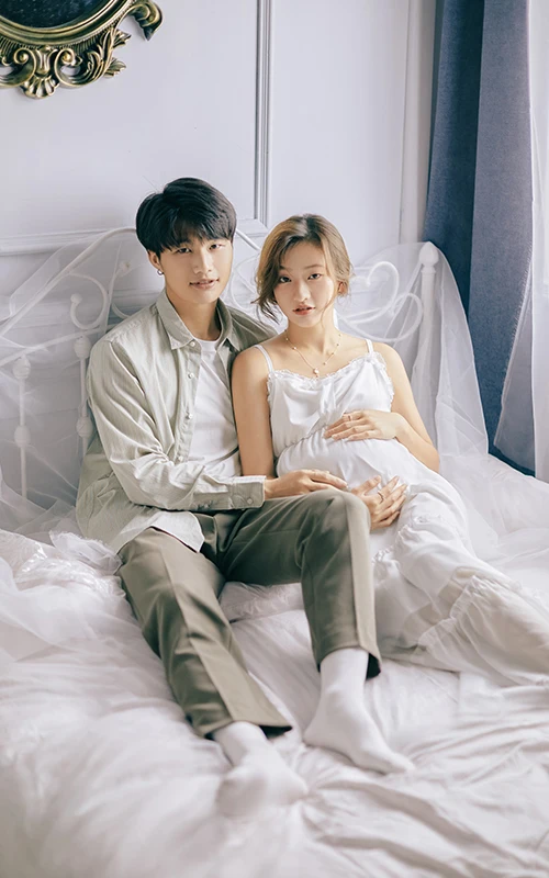 芳妮豆丁儿童摄影 日出暨白