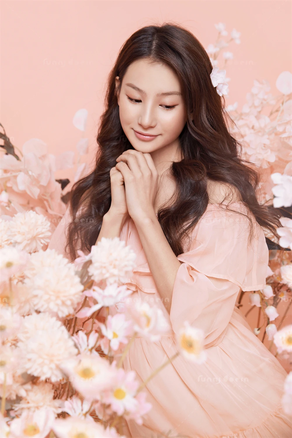 芳妮豆丁儿童摄影 樱花海岸