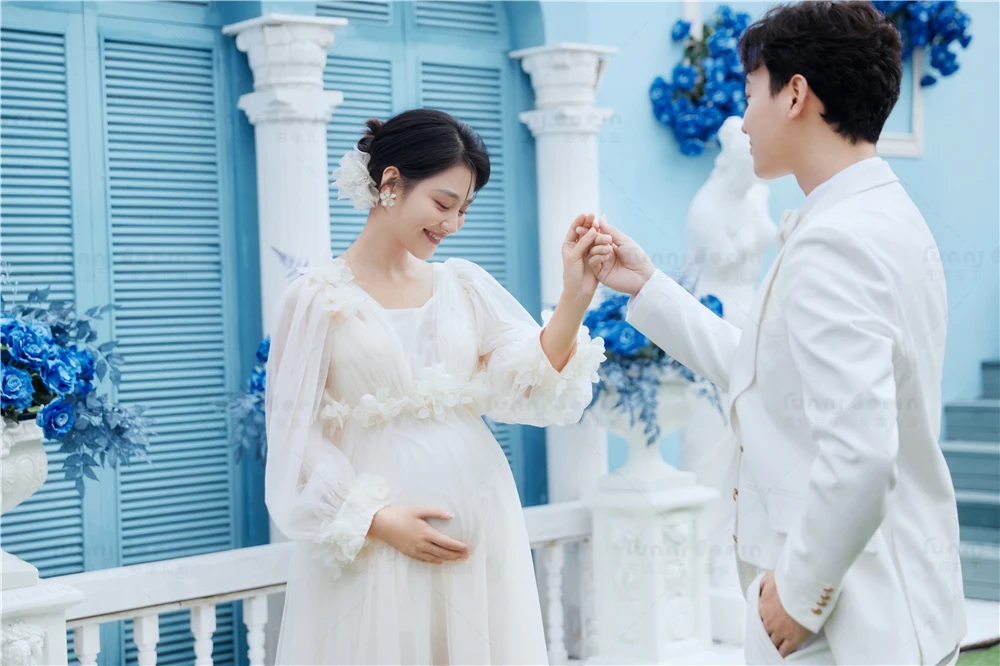 芳妮豆丁儿童摄影 蓝色大海传说