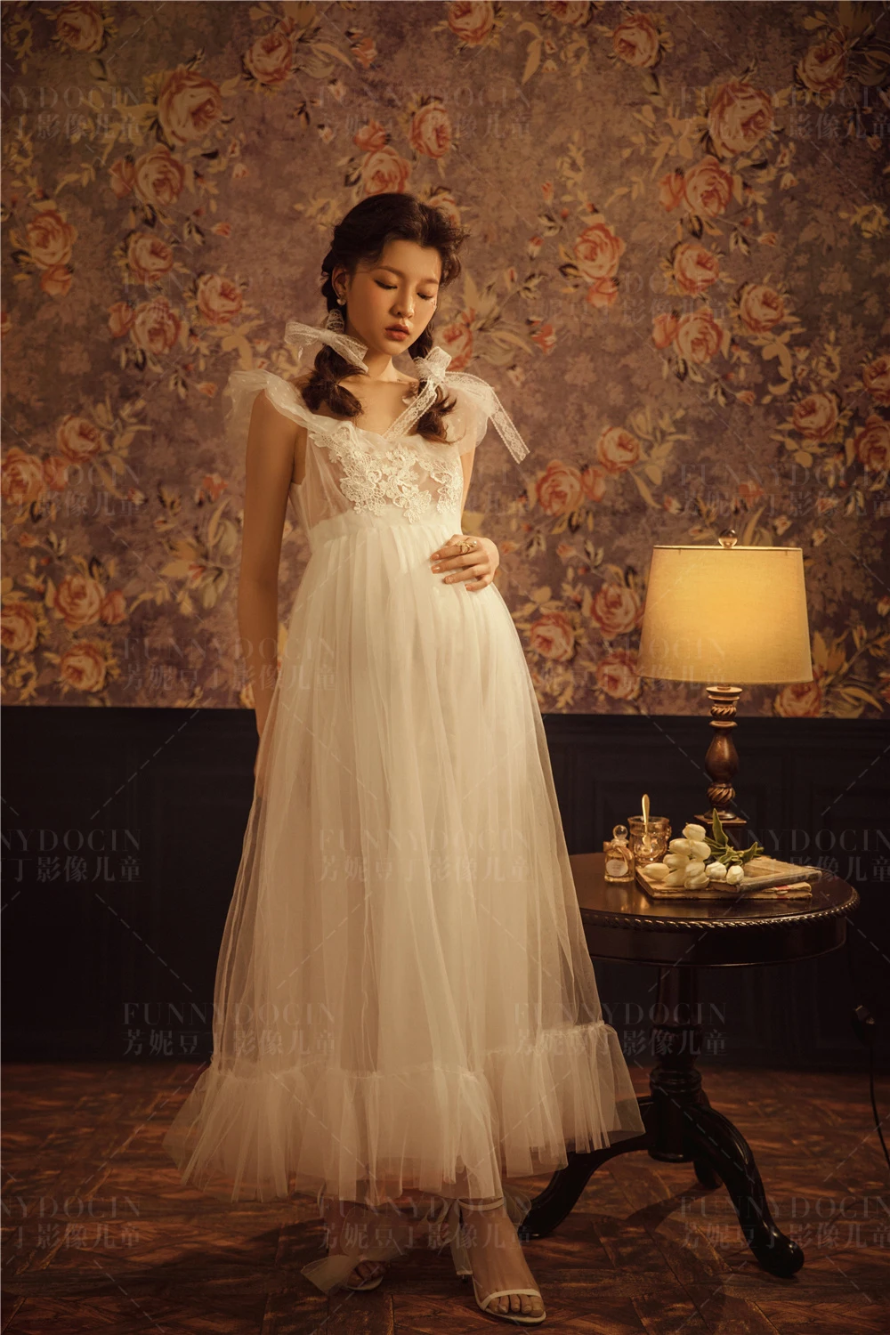 芳妮豆丁儿童摄影 日落晚意