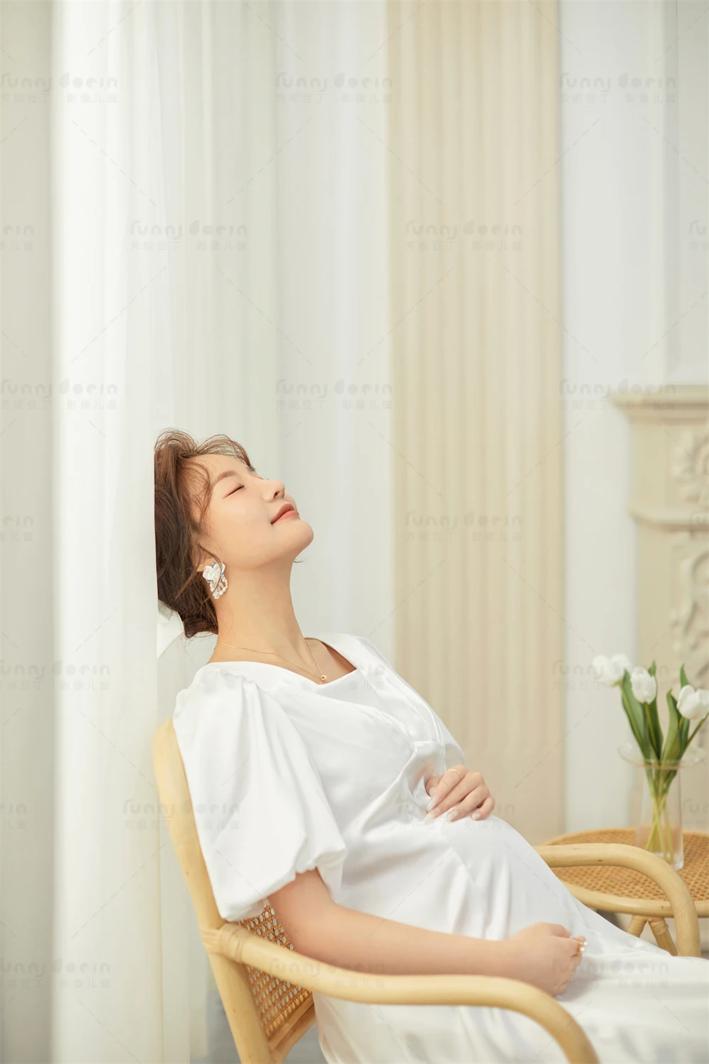 芳妮豆丁儿童摄影 清冽百合