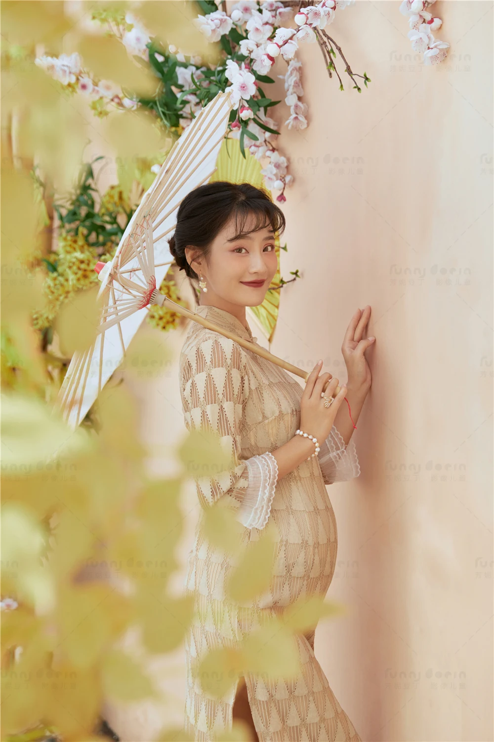 芳妮豆丁儿童摄影 美人慕君