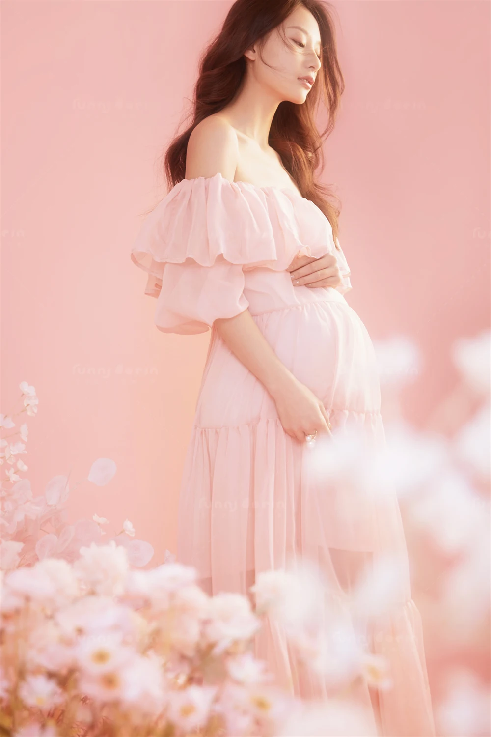 芳妮豆丁儿童摄影 樱花海岸