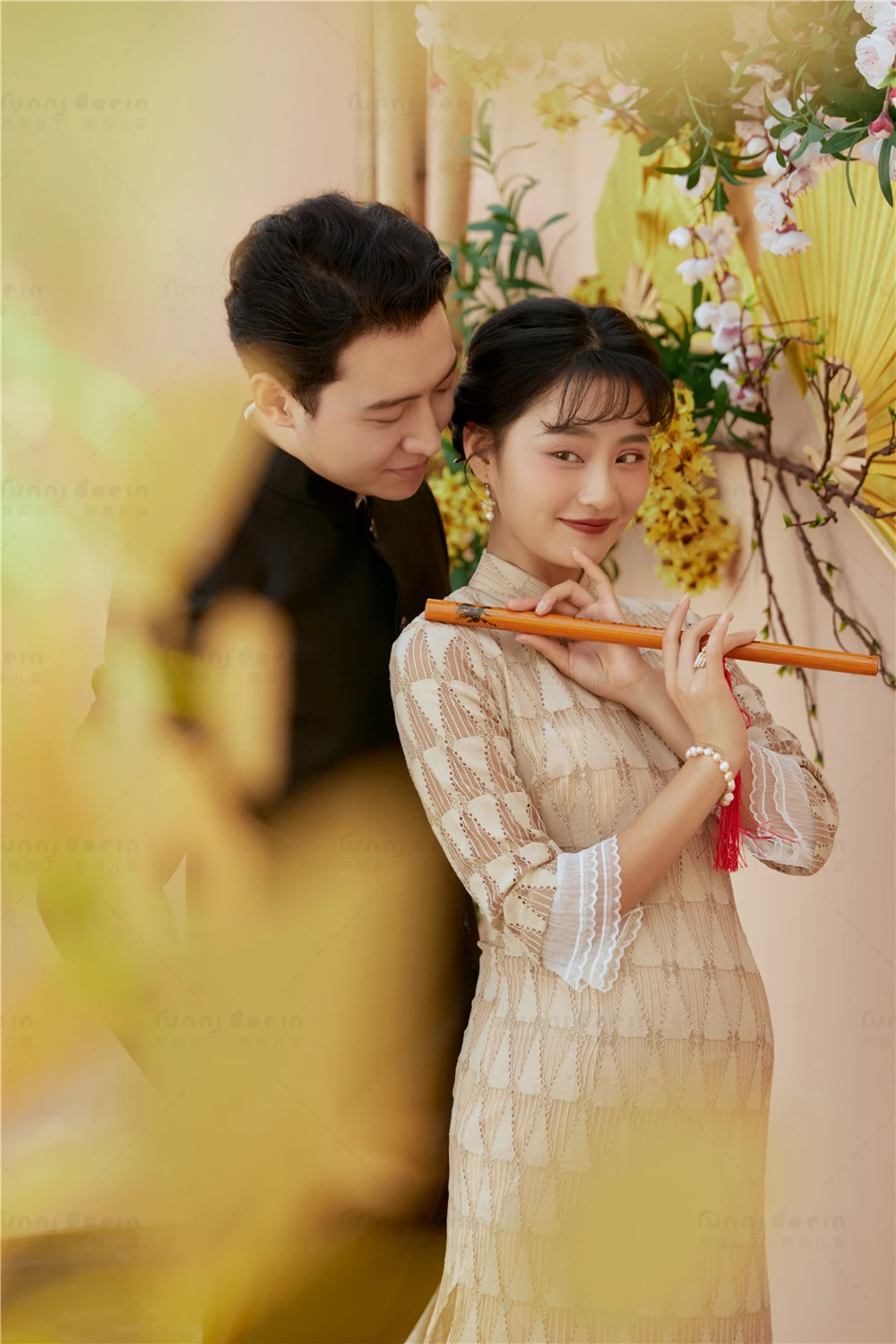 芳妮豆丁儿童摄影 美人慕君