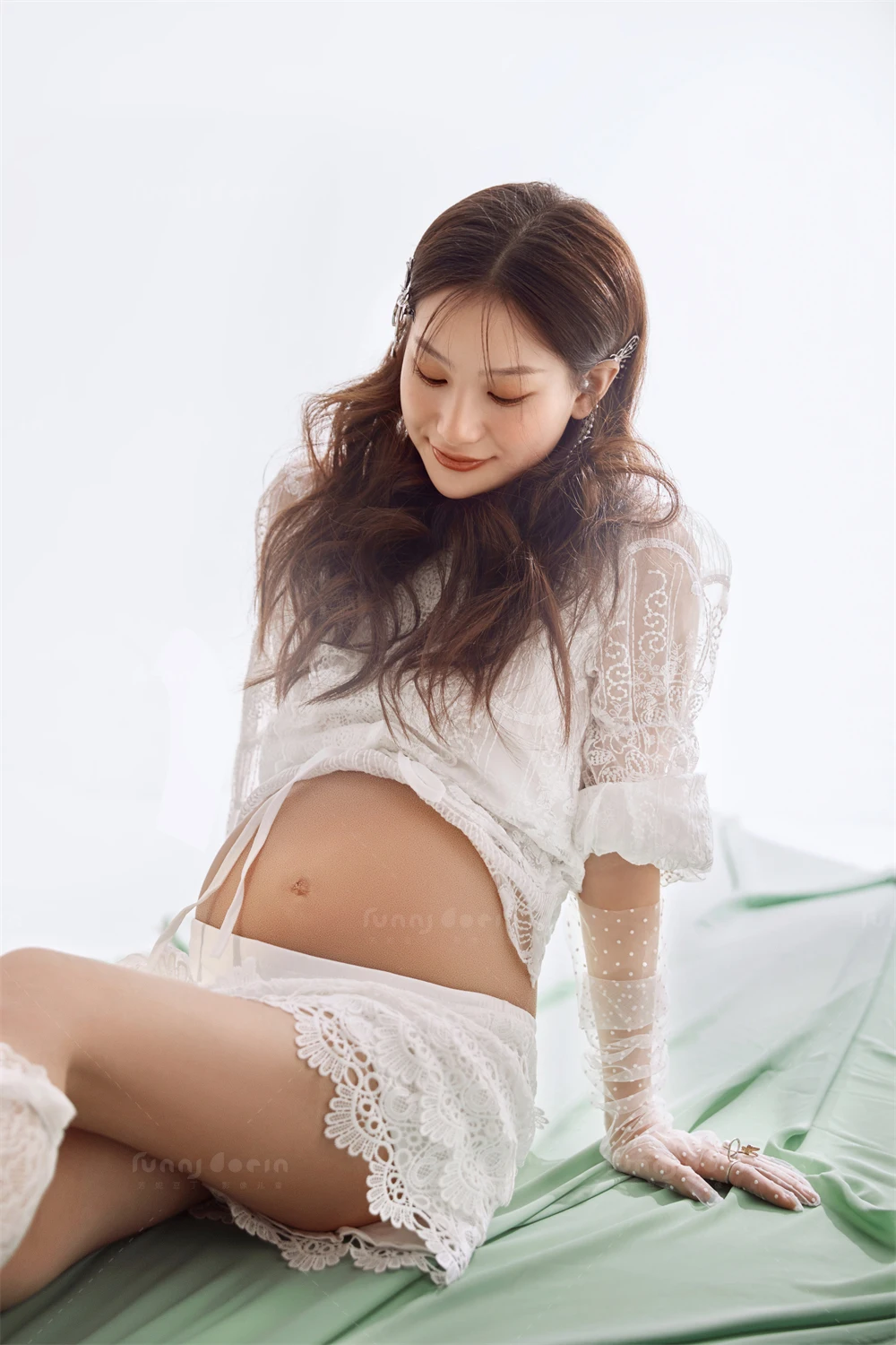 芳妮豆丁儿童摄影 檐下风铃