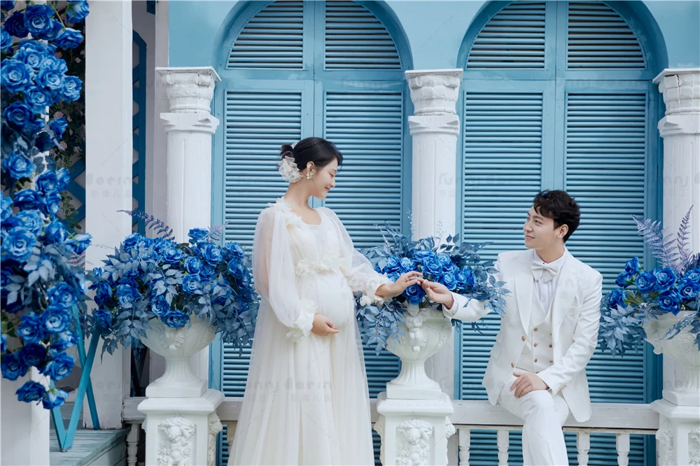 芳妮豆丁儿童摄影 蓝色大海传说