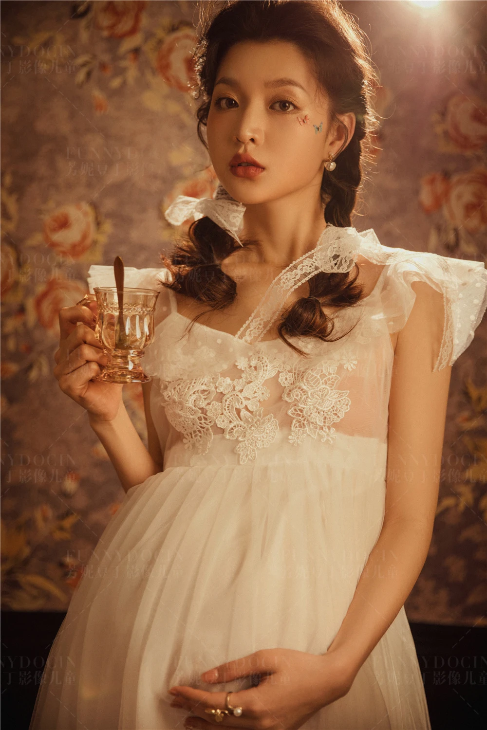 芳妮豆丁儿童摄影 日落晚意