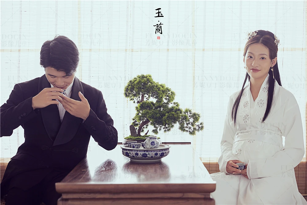 芳妮豆丁儿童摄影 玉兰暗香