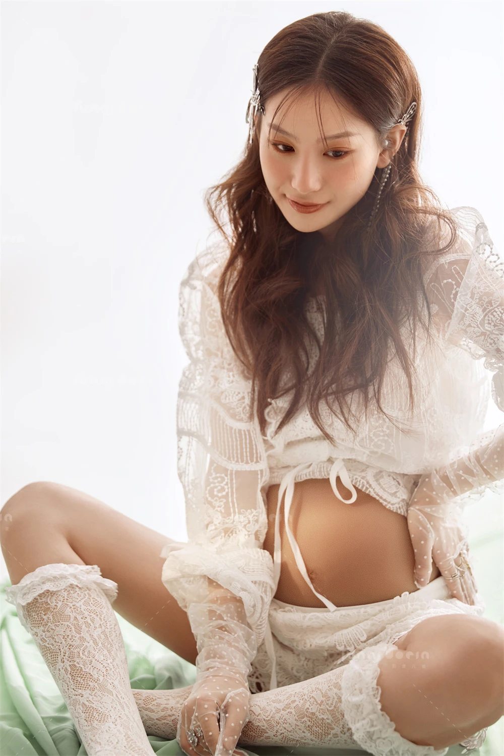 芳妮豆丁儿童摄影 檐下风铃