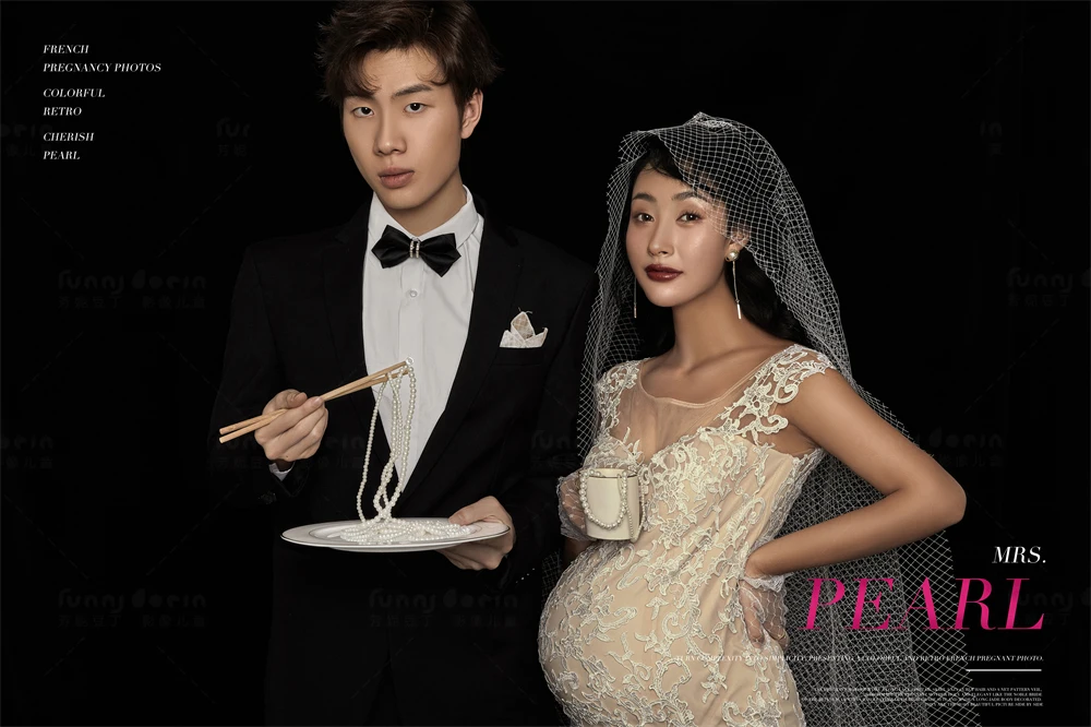 芳妮豆丁儿童摄影 珍珠夫人