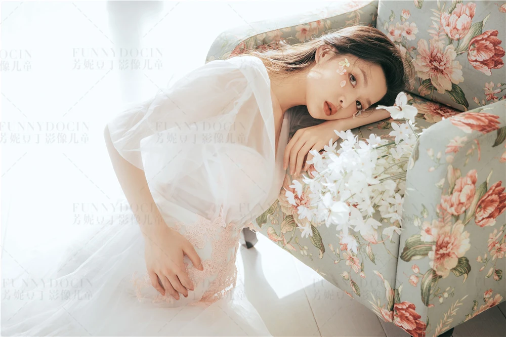 芳妮豆丁儿童摄影 花间惊鸿