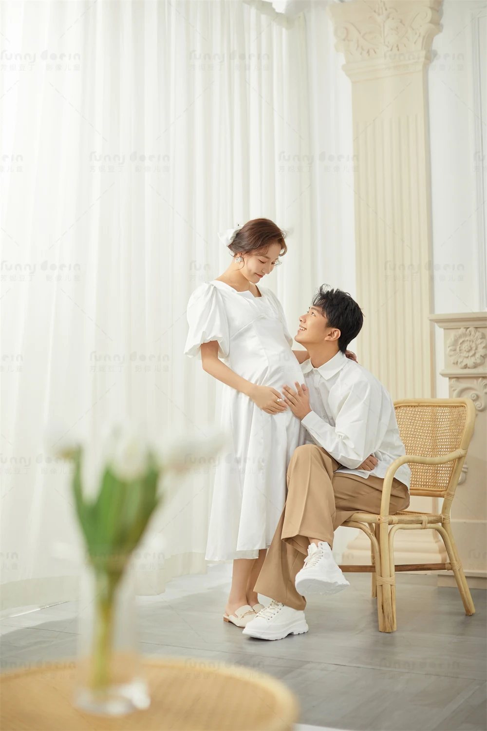 芳妮豆丁儿童摄影 清冽百合