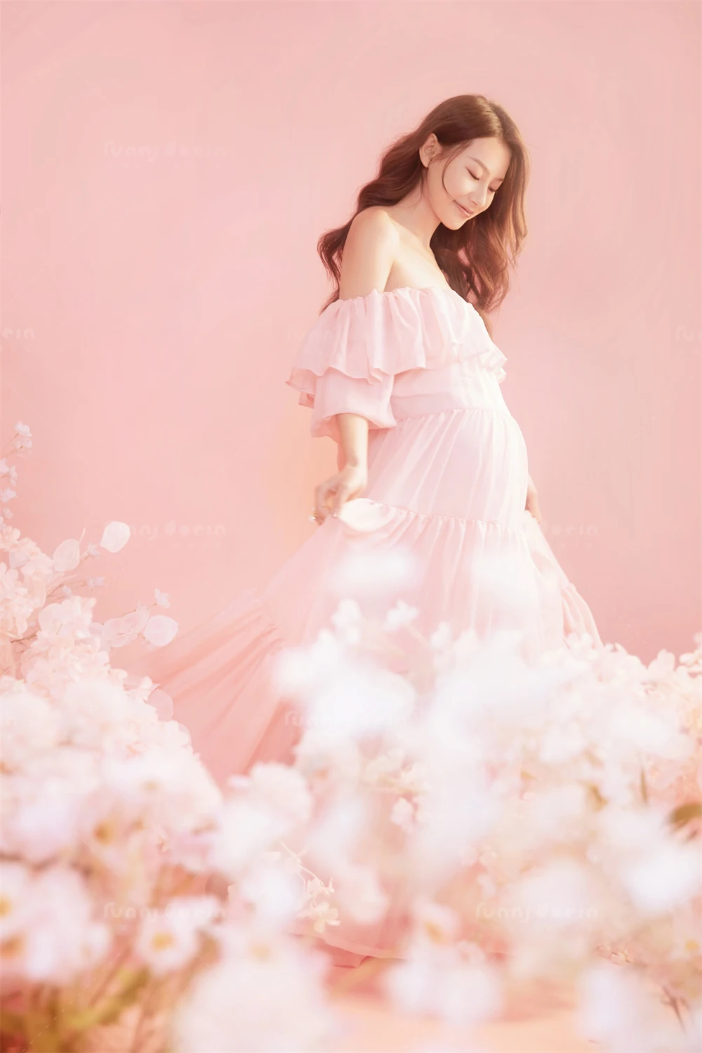 芳妮豆丁儿童摄影 樱花海岸