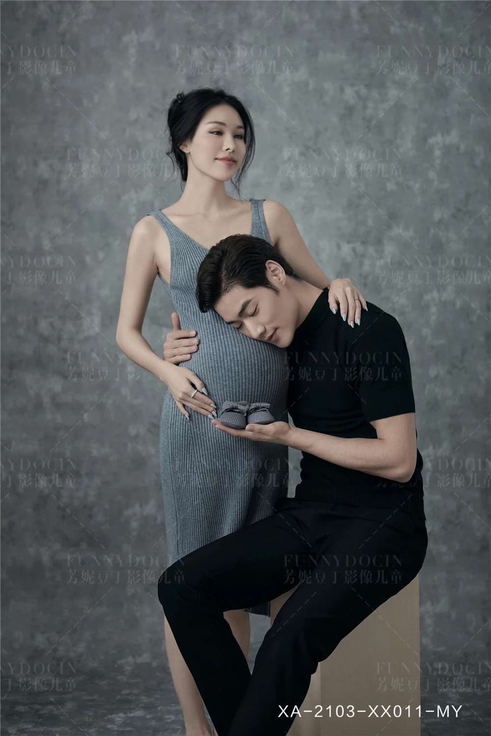 芳妮豆丁儿童摄影 一叶知秋