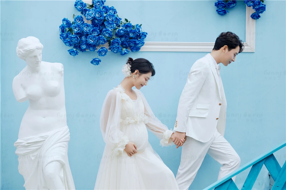 芳妮豆丁儿童摄影 蓝色大海传说