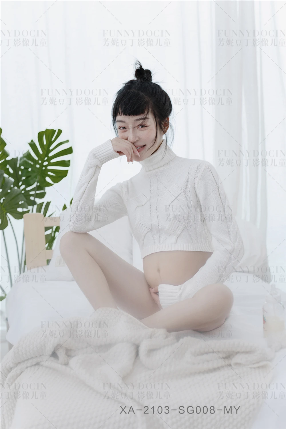 芳妮豆丁儿童摄影 纯白礼赞