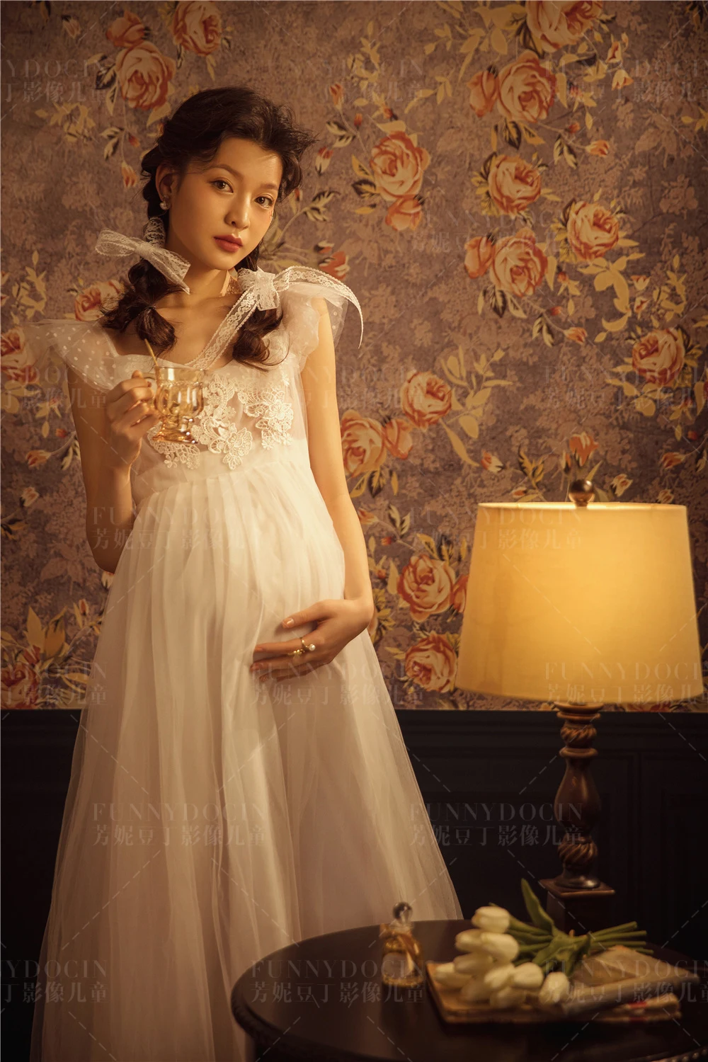 芳妮豆丁儿童摄影 日落晚意