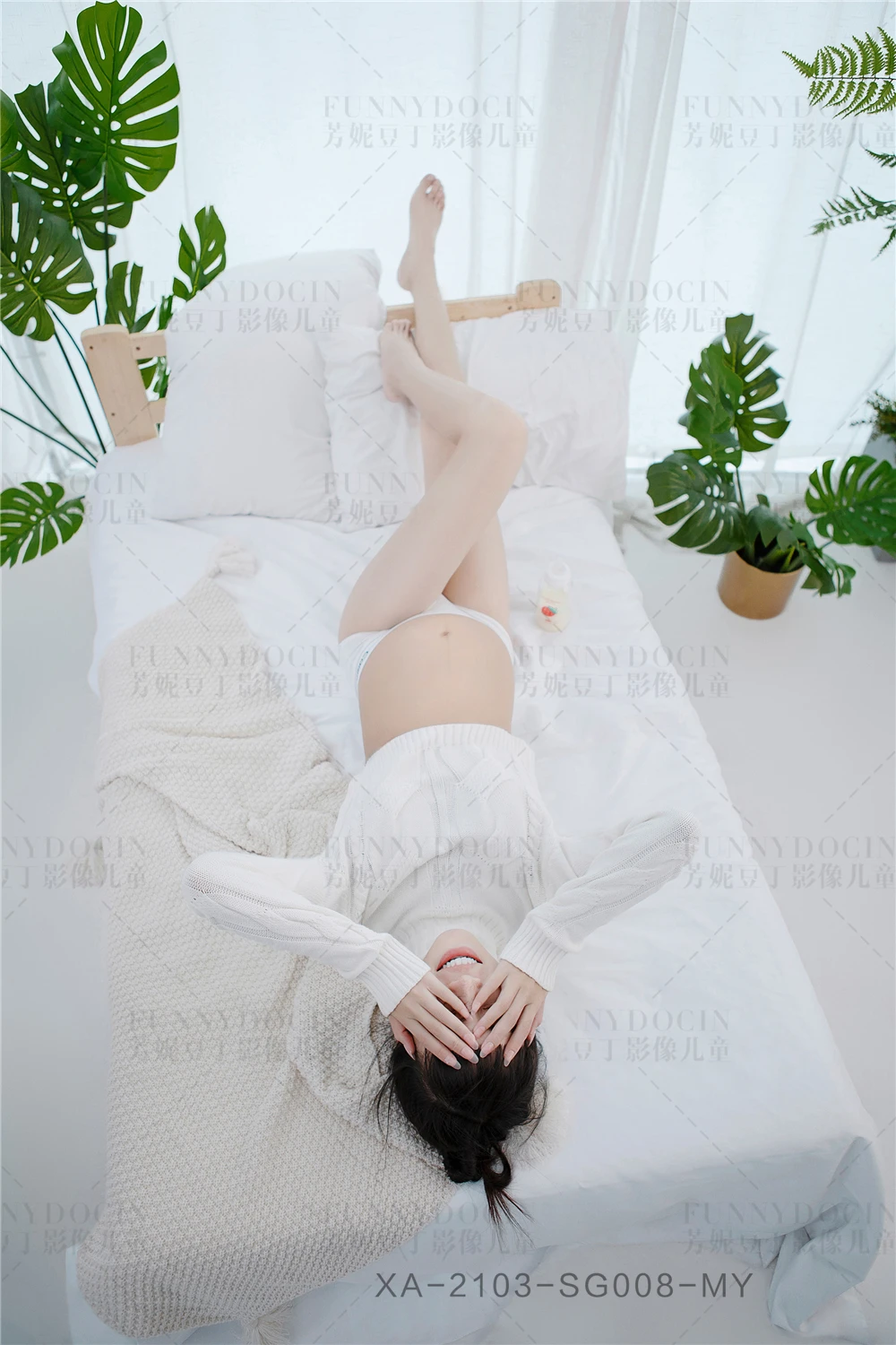 芳妮豆丁儿童摄影 纯白礼赞