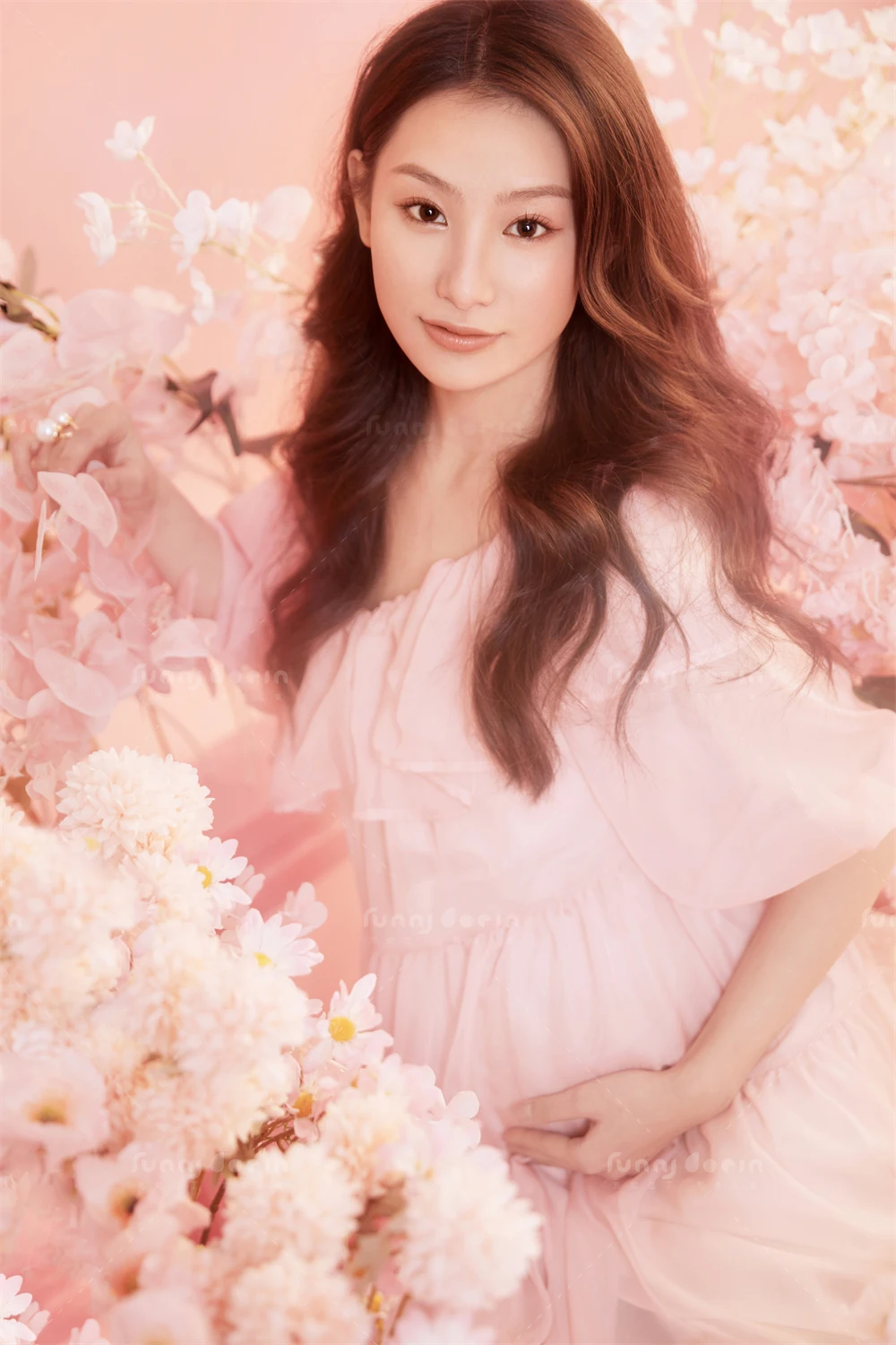 芳妮豆丁儿童摄影 樱花海岸